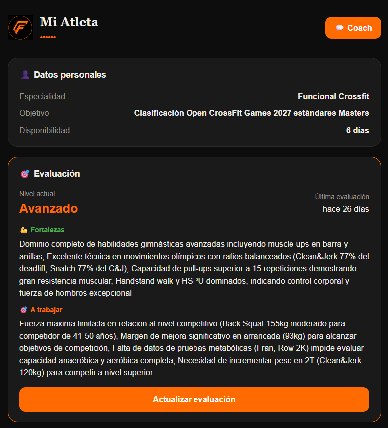 Crea tu perfil