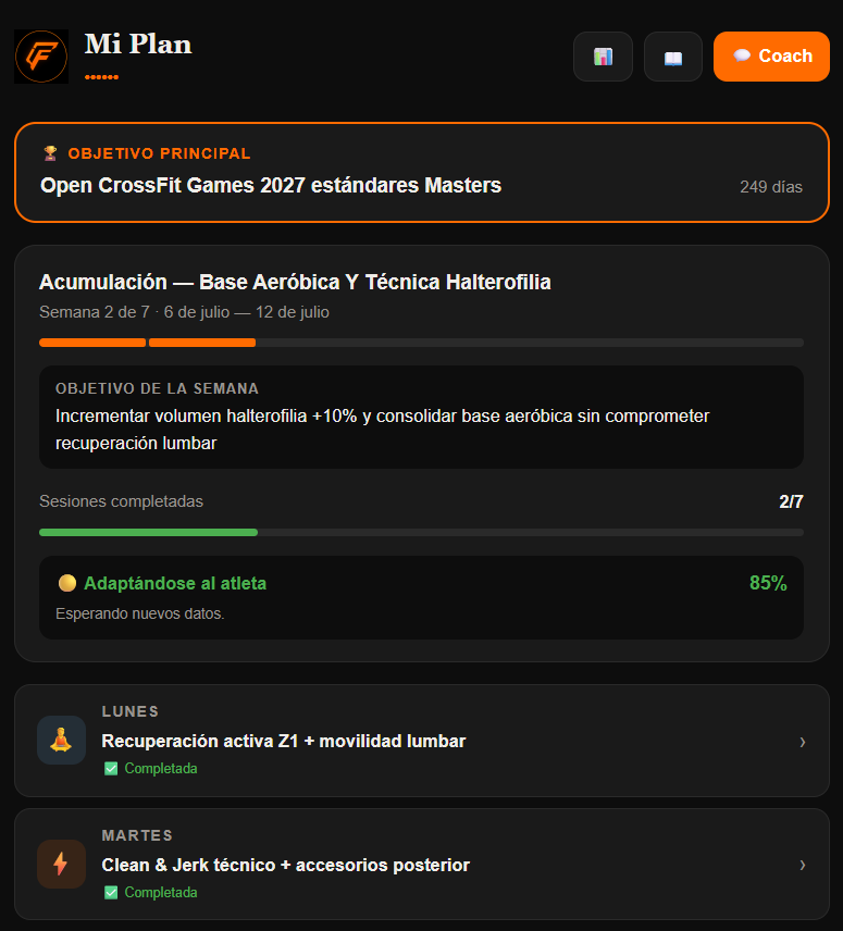📅 Planifica tu semana